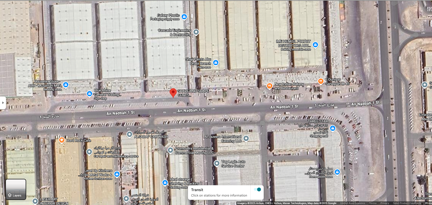 Shave and Shape Location Map